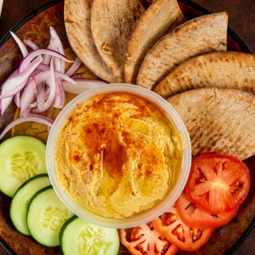 Hummus with Pita.