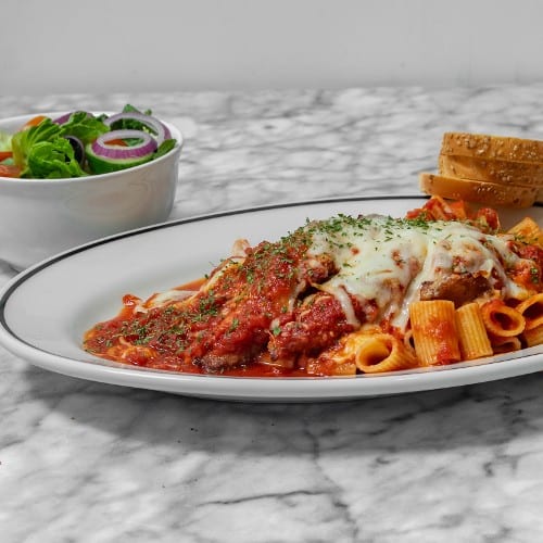 Chicken Parmesan Dinner.
