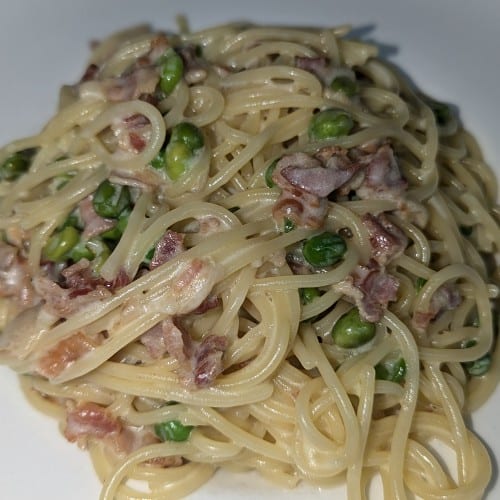 Spaghetti Carbonara.