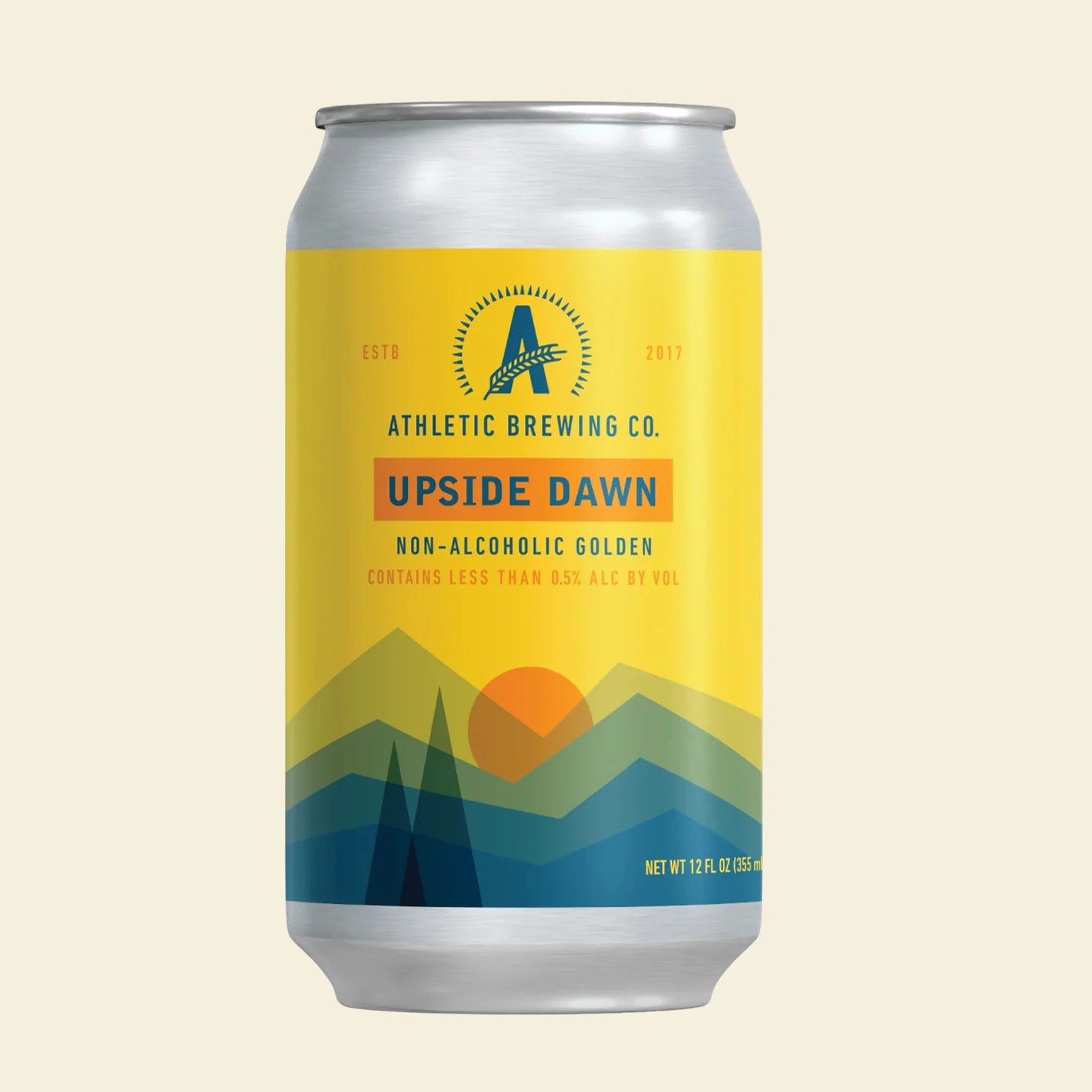 Athletic Brewing Co. Non-alcoholic Beer.