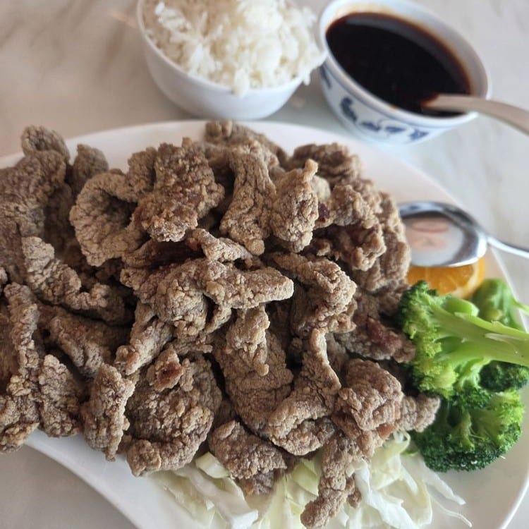 陈皮牛 Crispy Orange Beef.