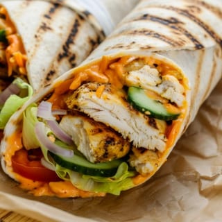 Turkey BLT Wrap