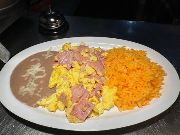Huevos Con Jamón.