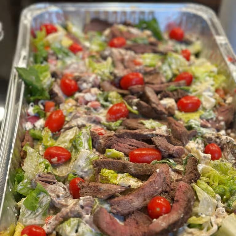 Rachettis Steak Salad.