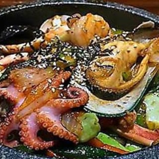 Seafood Dolsot Bibimbap