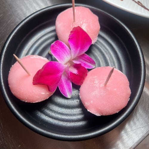 STRAWBERRY MOCHI.