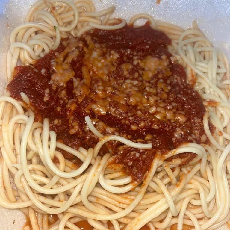 Spaghetti & Marinara.