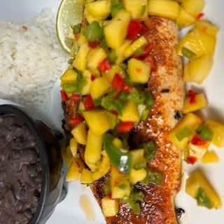 Mango Snapper Dinner