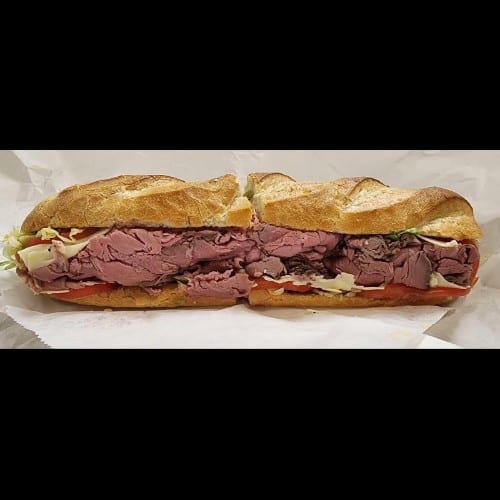 Roast Beef & Cheese Sub.