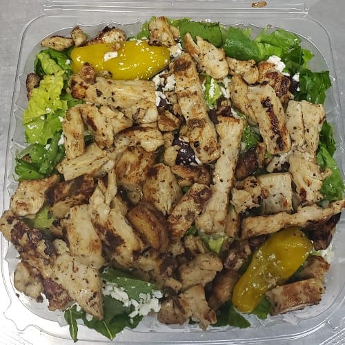 42. Greek Chicken Salad Combo.