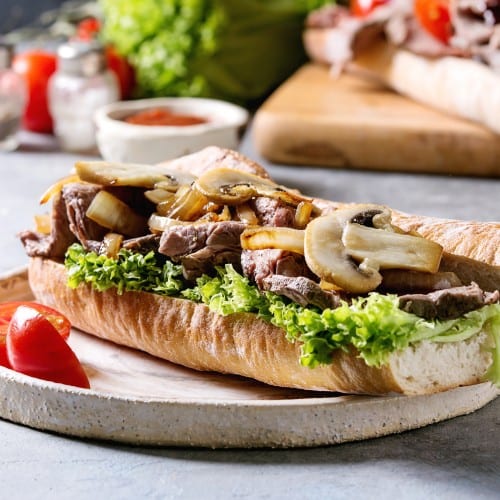Jersey Cheesesteak Philly (10").