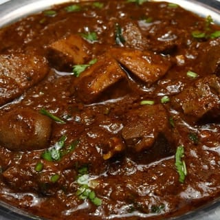 Chettinad Goat Liver Curry