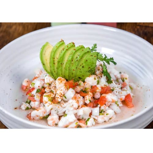 Shrimp Ceviche.
