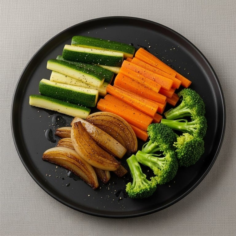 Steamed Vegetables.