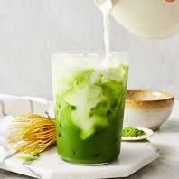Green Matcha Milk Tea.