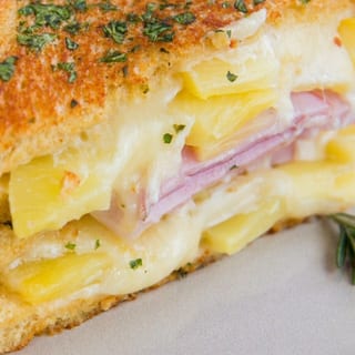 Hawaiian Grilled Cheese Sandwich