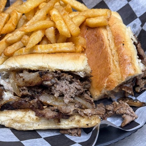 Philly Cheesesteak Sandwich.