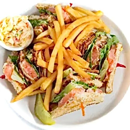 BLT Club Sandwich.