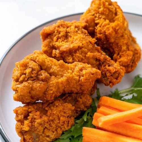 Fried Chicken Wings.