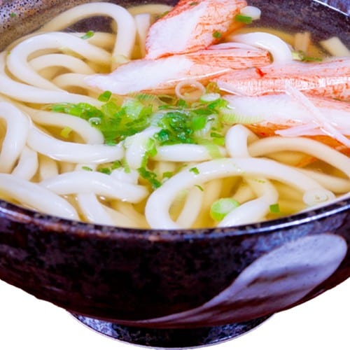 Kanikama Udon or Soba Soup.