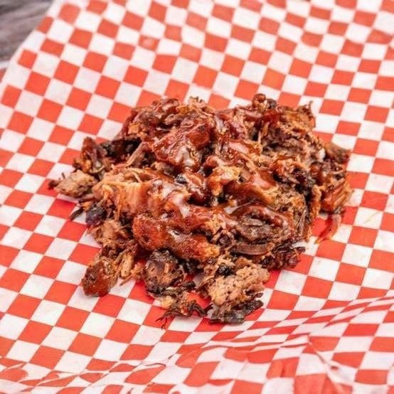 Pulled Pork Platter.