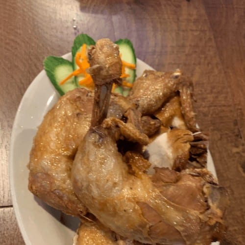 Whole Crispy Chicken.