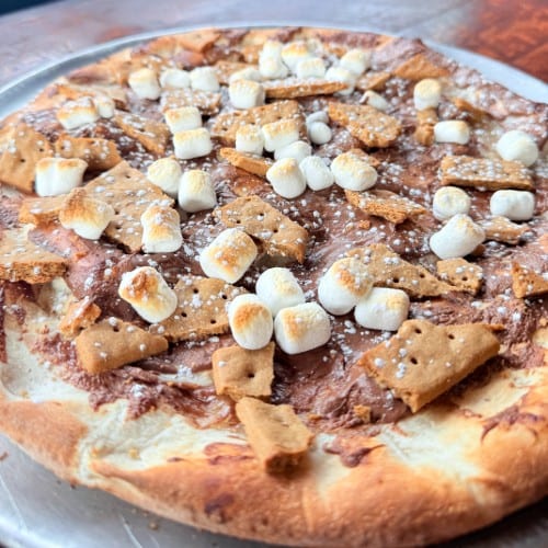 S'mores Pizza.