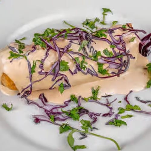 Seafood Chimichanga.