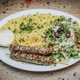 Kafta Kabob Platter