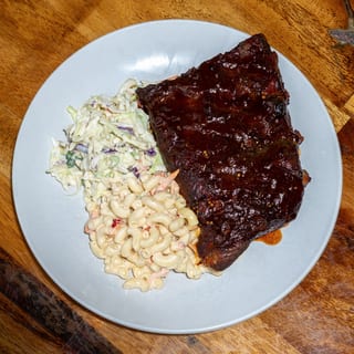 BBQ Pork Ribs Plate