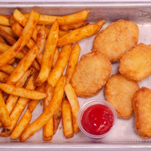Kids Chicken Nuggets & Fries.