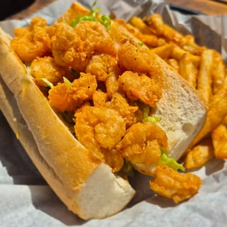 Bayou Po-Boy Shrimp or Catfish Sandwich