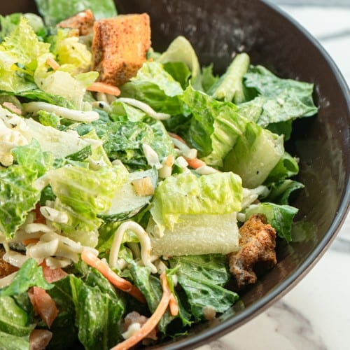 Mic's Caesar Salad.