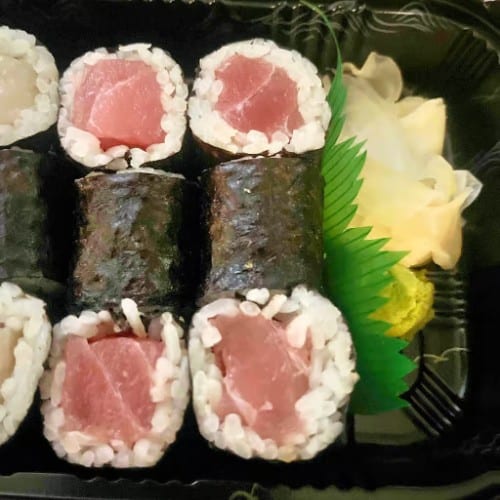 Tuna Roll or Tuna Avocado Roll.
