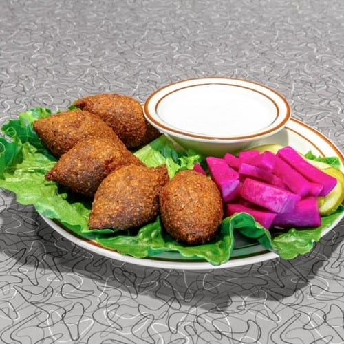 Fried Kibbeh.