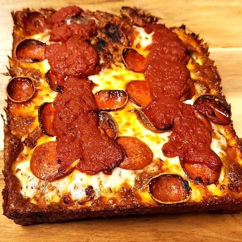 Build Your Own Detroit Syle Pizza.