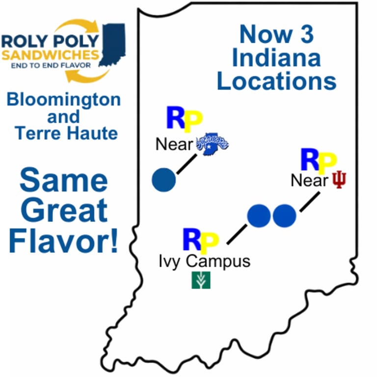 Now Three Indiana Locations, Same Great Flavor
