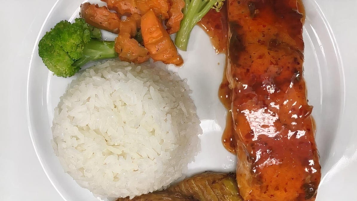 Salmon - Sweet Chili Glazed.