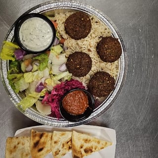 Regular Falafel Platter