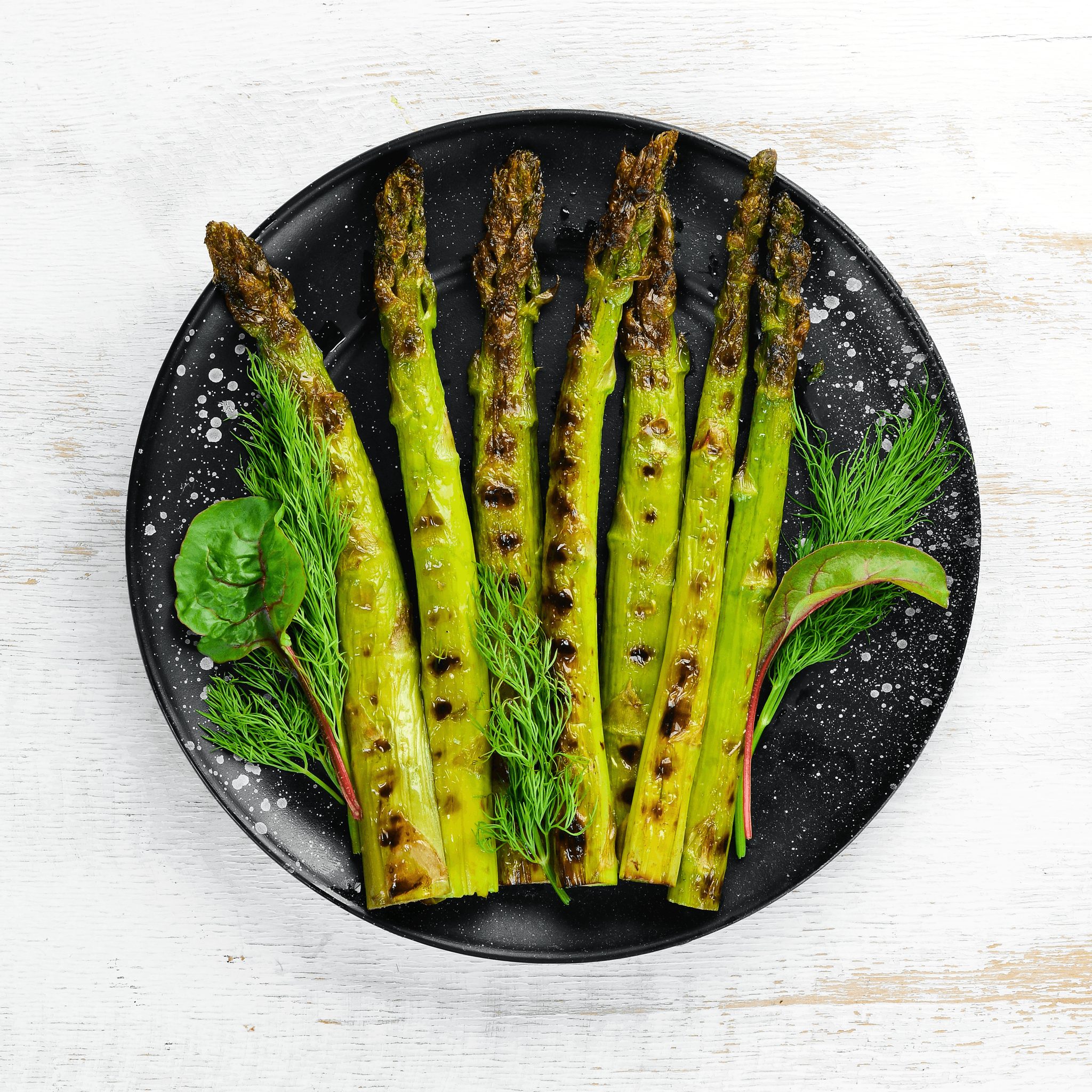 Grilled Asparagus.