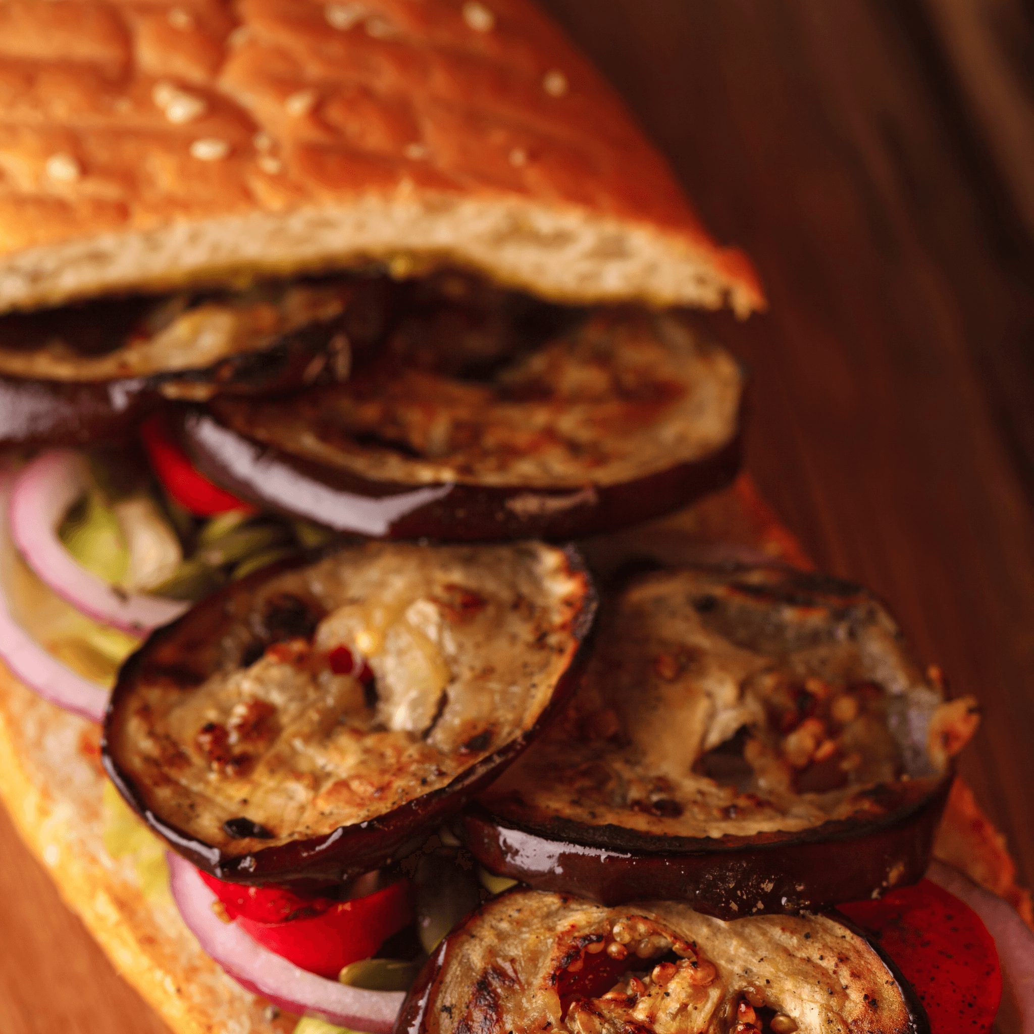 Roasted Vegetable Panini.