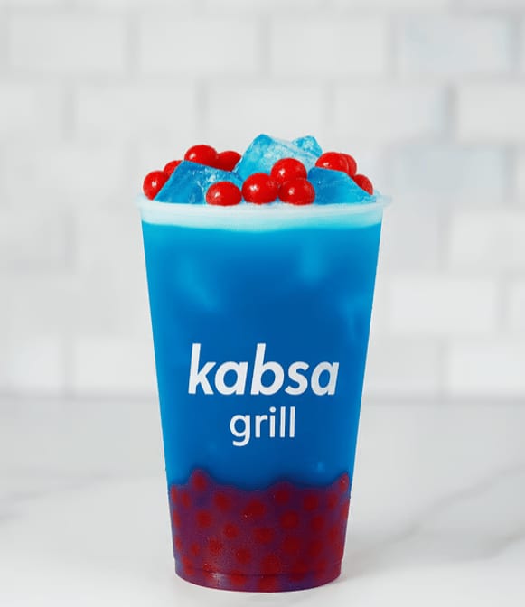 Electric blue chiller.