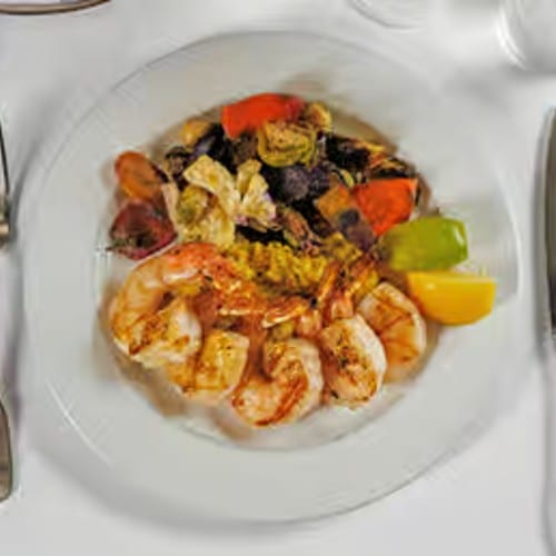 Grilled Shrimp and Grits.