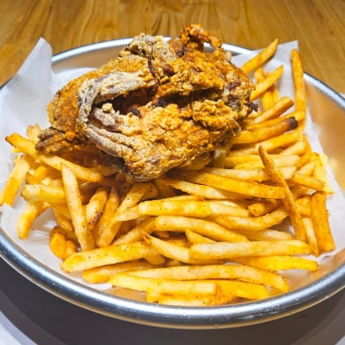 Softshell Crab Basket.
