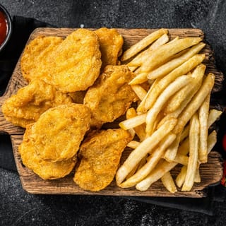 Kid's Chicken Nuggets with French Fries