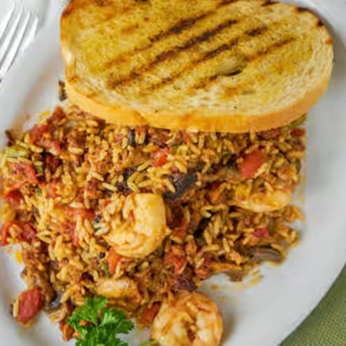 Shrimp Jambalaya.