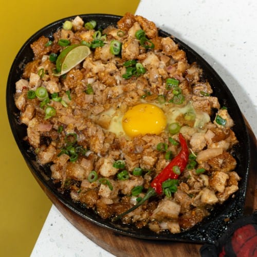 Sizzling Sisig.