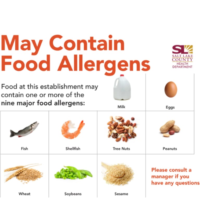 Allergen Notice