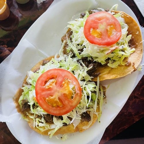 Orden Asada Tostadas.