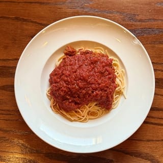Spaghetti with Meat Sauce Pasta